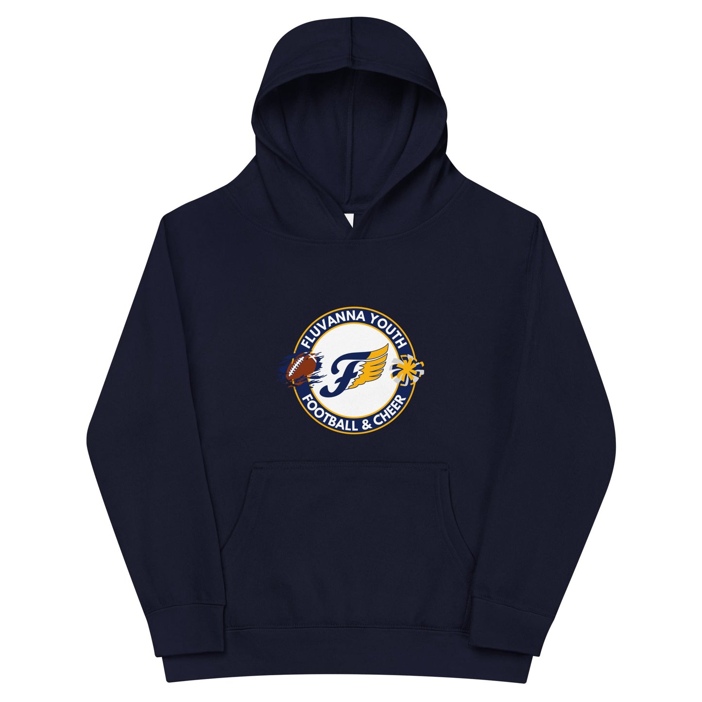 Performance | Youth Hoodie | Fluvanna Youth Football and Cheer | Badge Logo