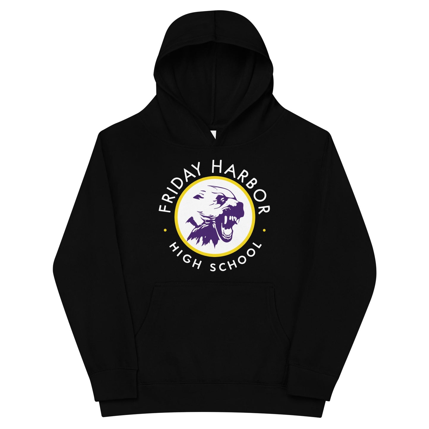 Performance | Youth Hoodie | Friday Harbor Girls Basketball | Alt Logo