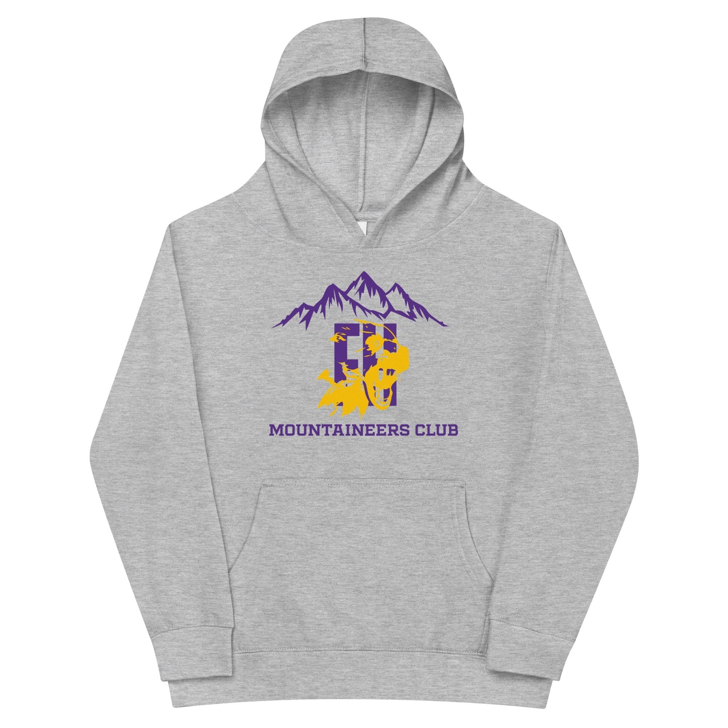 Performance | Youth Hoodie | Friday Harbor High School Mountaineers Club | Mountaineers Logo