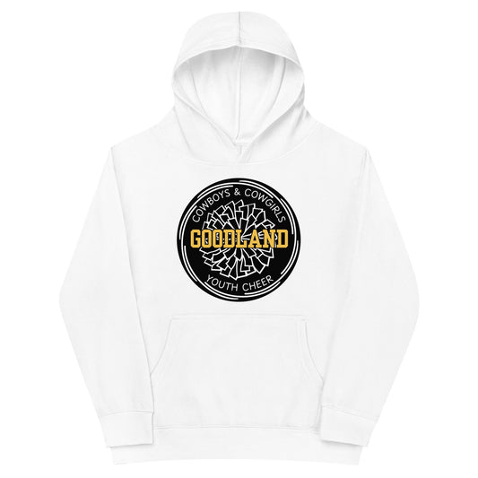 Performance | Youth Hoodie | Goodland Youth Cheer | Badge Logo