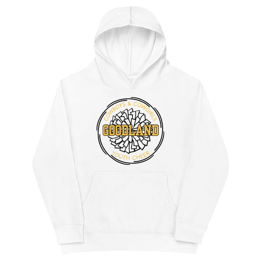 Performance | Youth Hoodie | Goodland Youth Cheer | Crest Logo