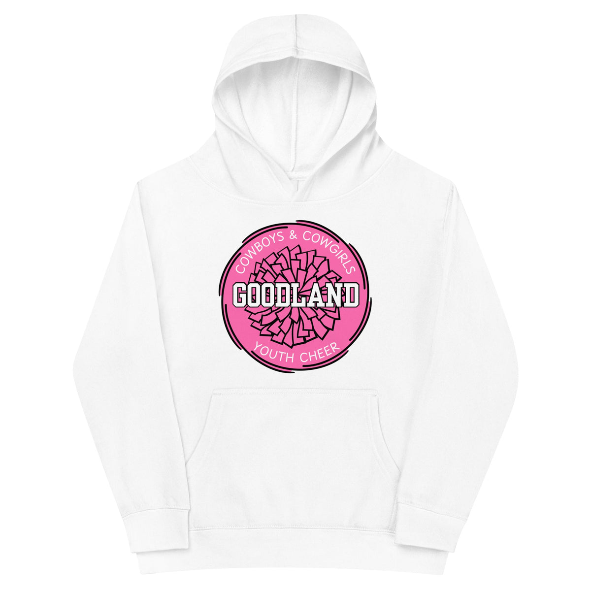 Performance | Youth Hoodie | Goodland Youth Cheer | Vanguard Logo