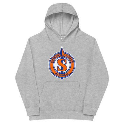 Performance | Youth Hoodie | Goshen Savage Baseball | Badge Logo