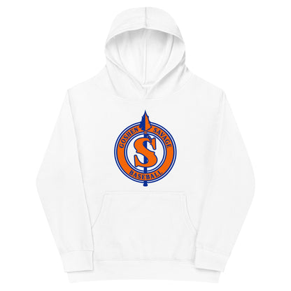Performance | Youth Hoodie | Goshen Savage Baseball | Badge Logo
