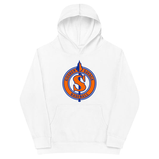 Performance | Youth Hoodie | Goshen Savage Baseball | Badge Logo
