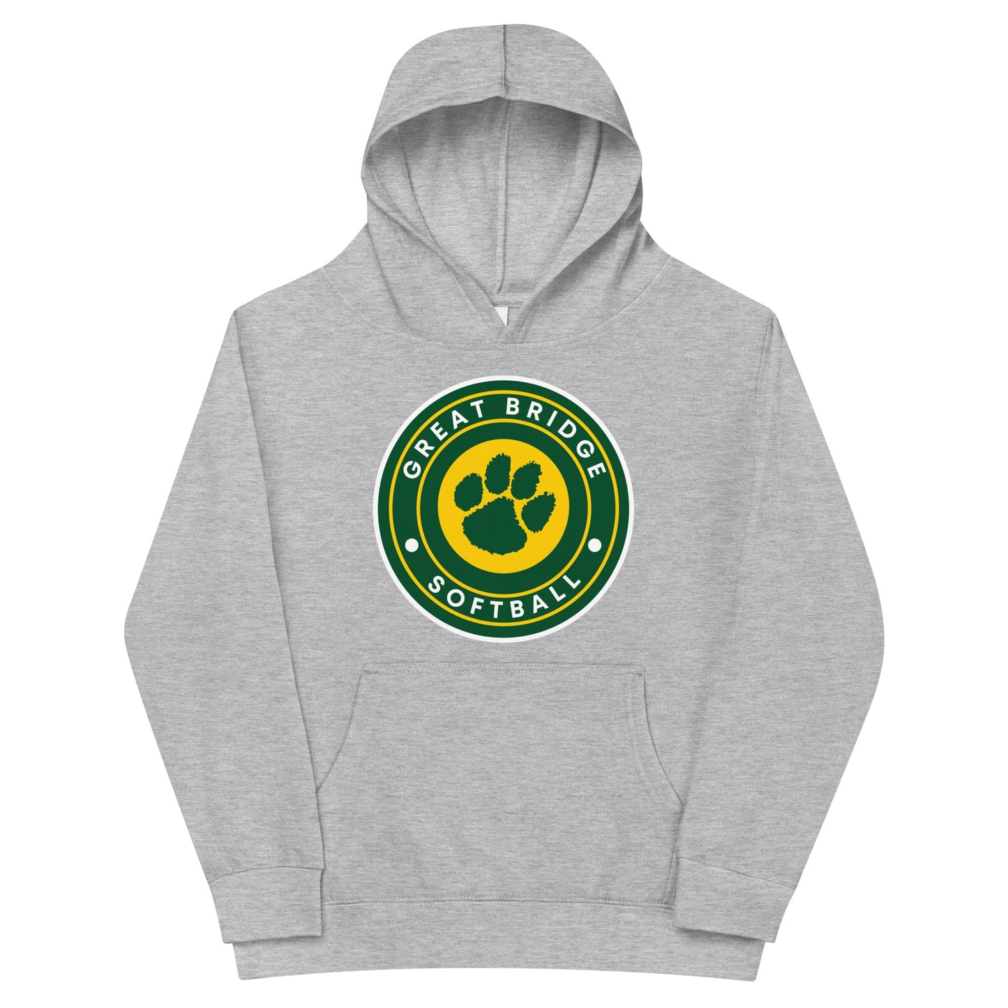 Performance | Youth Hoodie | Great Bridge Softball Booster | Badge Logo