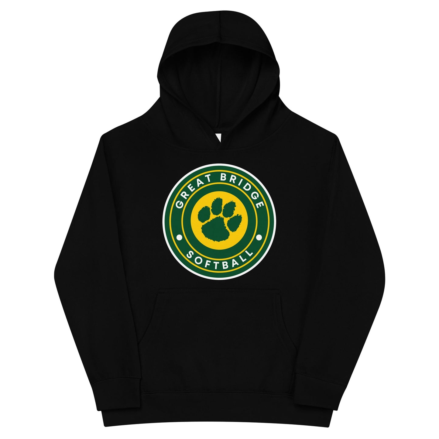 Performance | Youth Hoodie | Great Bridge Softball Booster | Badge Logo