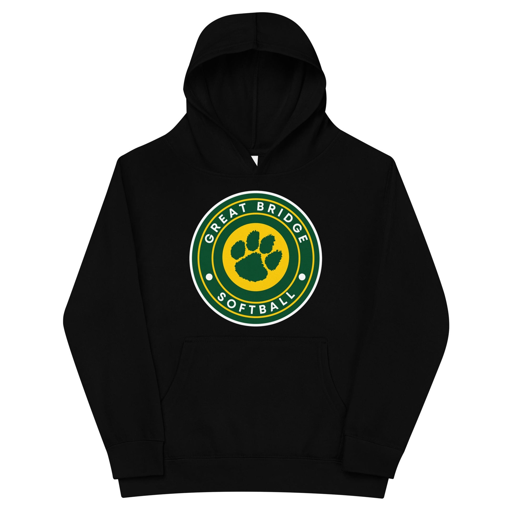 Performance | Youth Hoodie | Great Bridge Softball Booster | Badge Logo