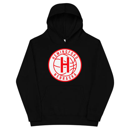 Performance | Youth Hoodie | Hemingford Bobcats | Alt Badge Logo