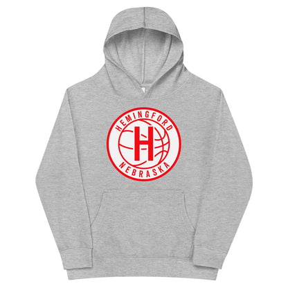 Performance | Youth Hoodie | Hemingford Bobcats | Alt Badge Logo
