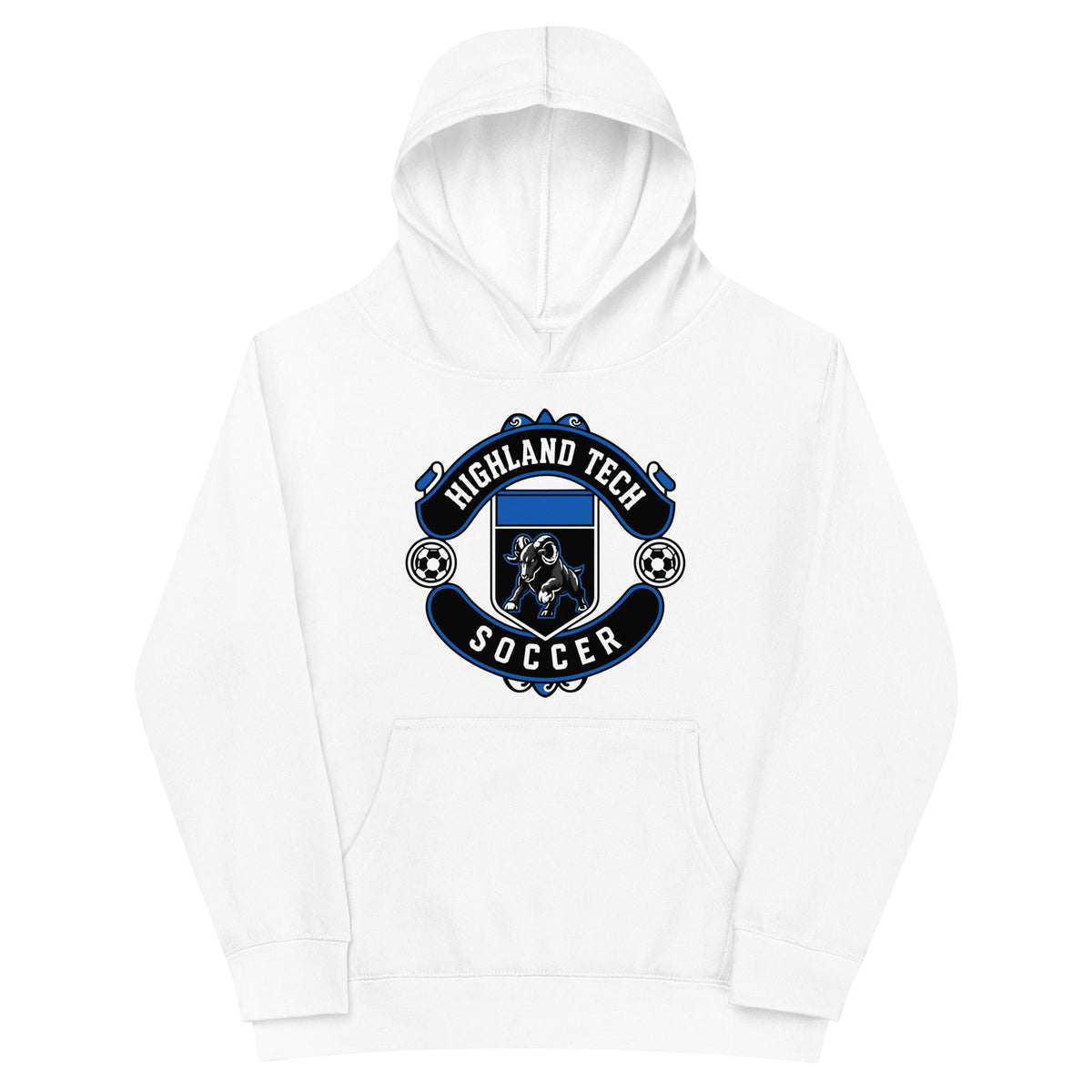 Performance | Youth Hoodie | Highland Soccer | Emblem Logo