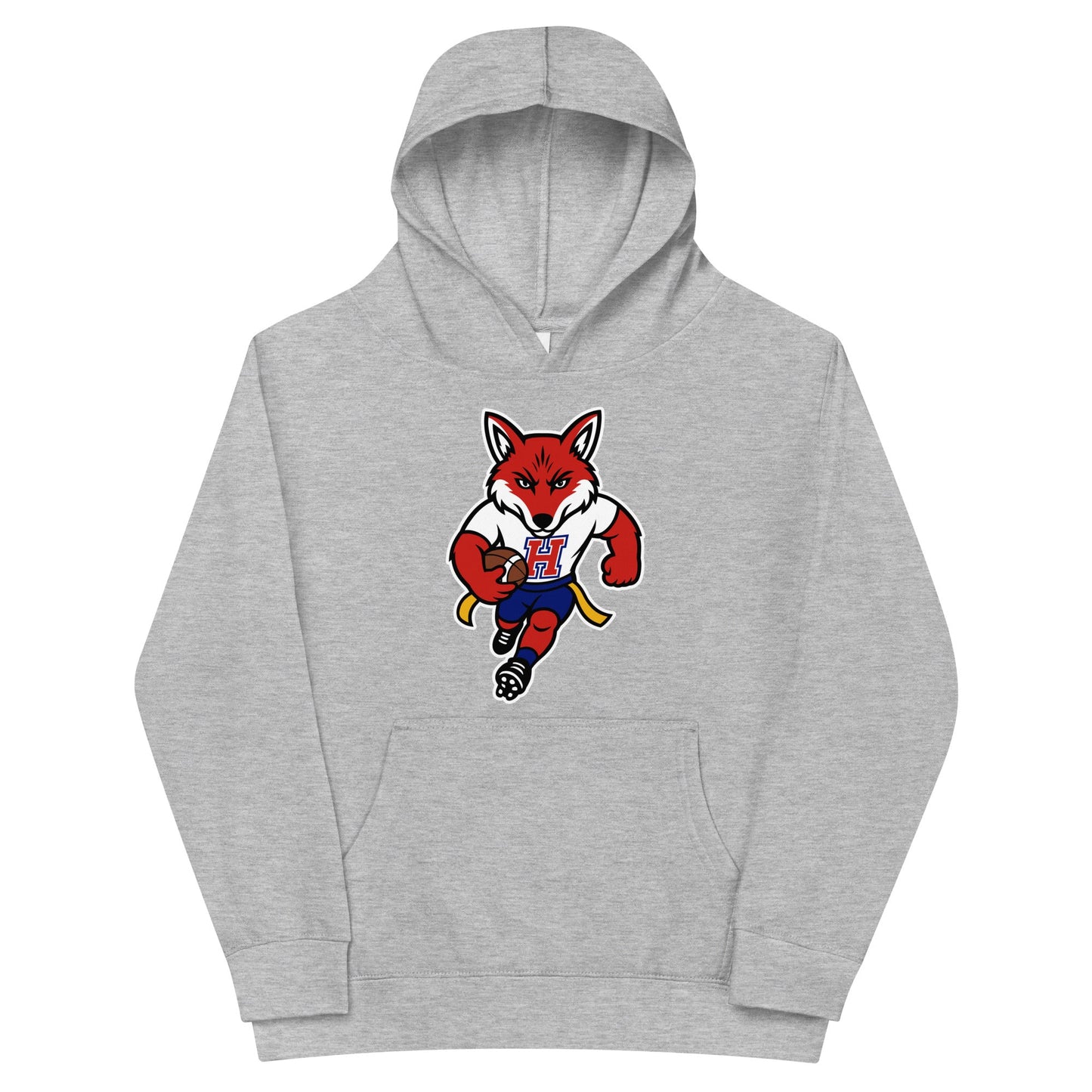 Performance | Youth Hoodie | Hornell Flag Football | Mascot Logo