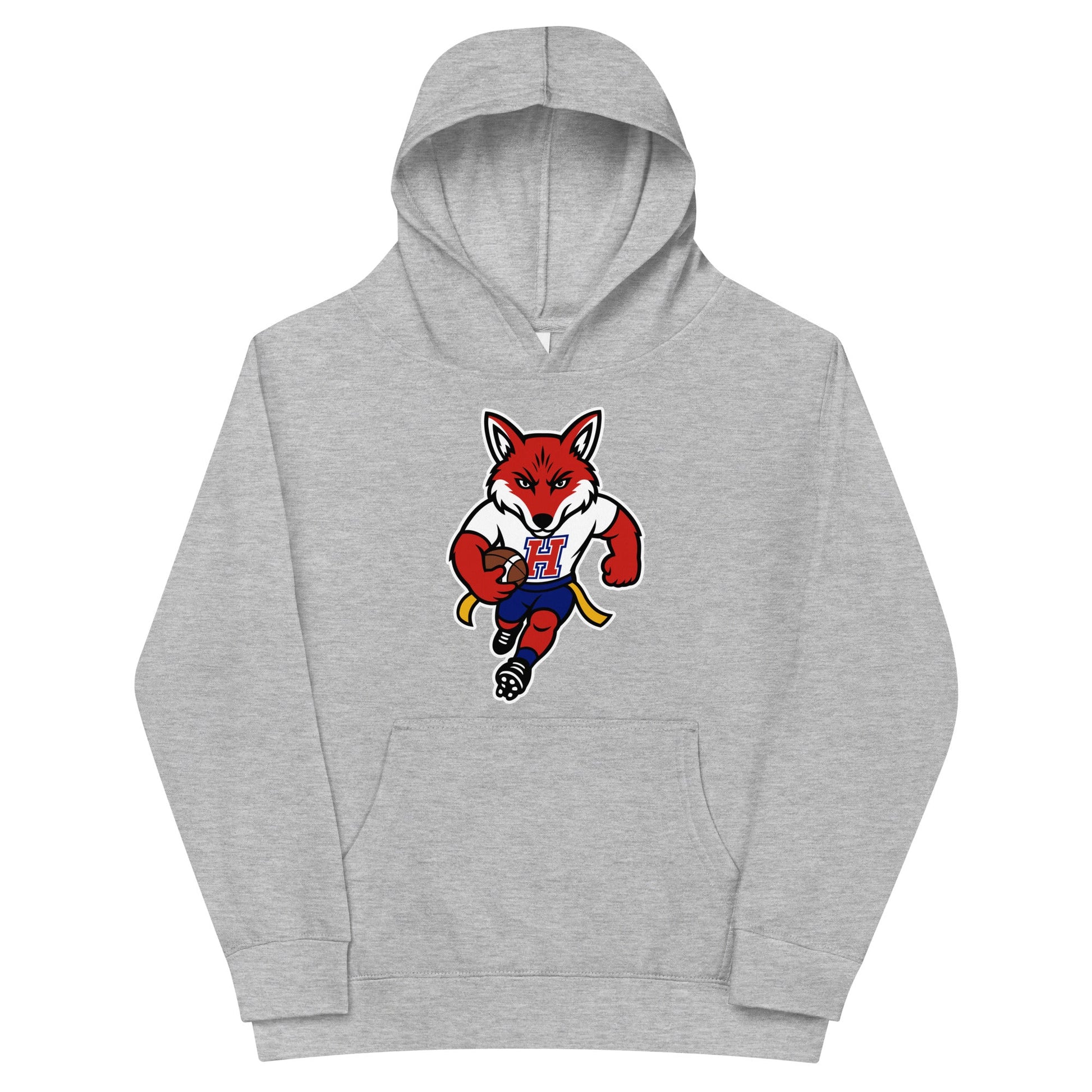 Performance | Youth Hoodie | Hornell Flag Football | Mascot Logo