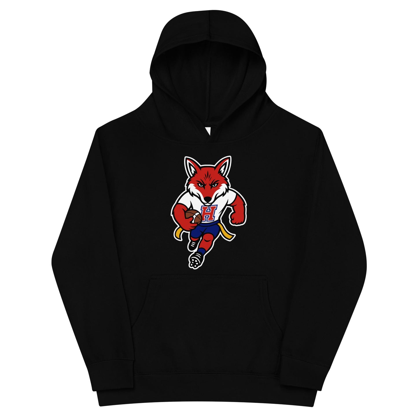 Performance | Youth Hoodie | Hornell Flag Football | Mascot Logo