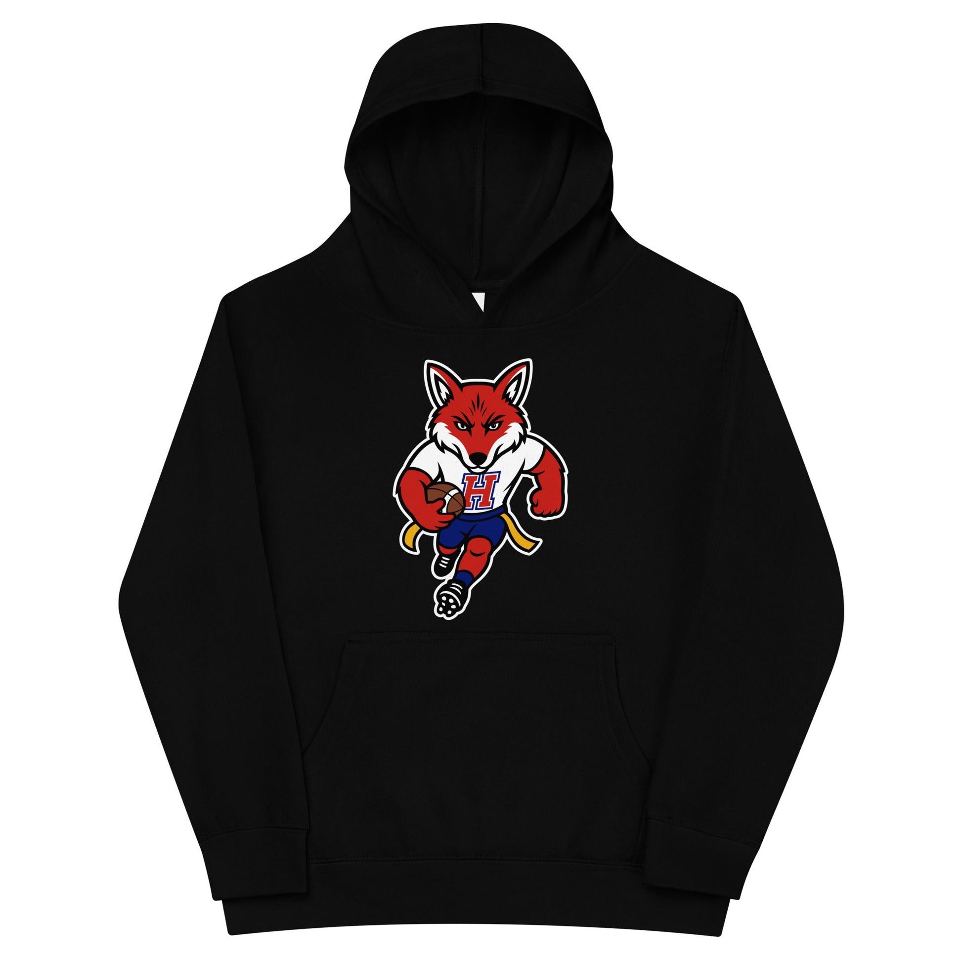 Performance | Youth Hoodie | Hornell Flag Football | Mascot Logo