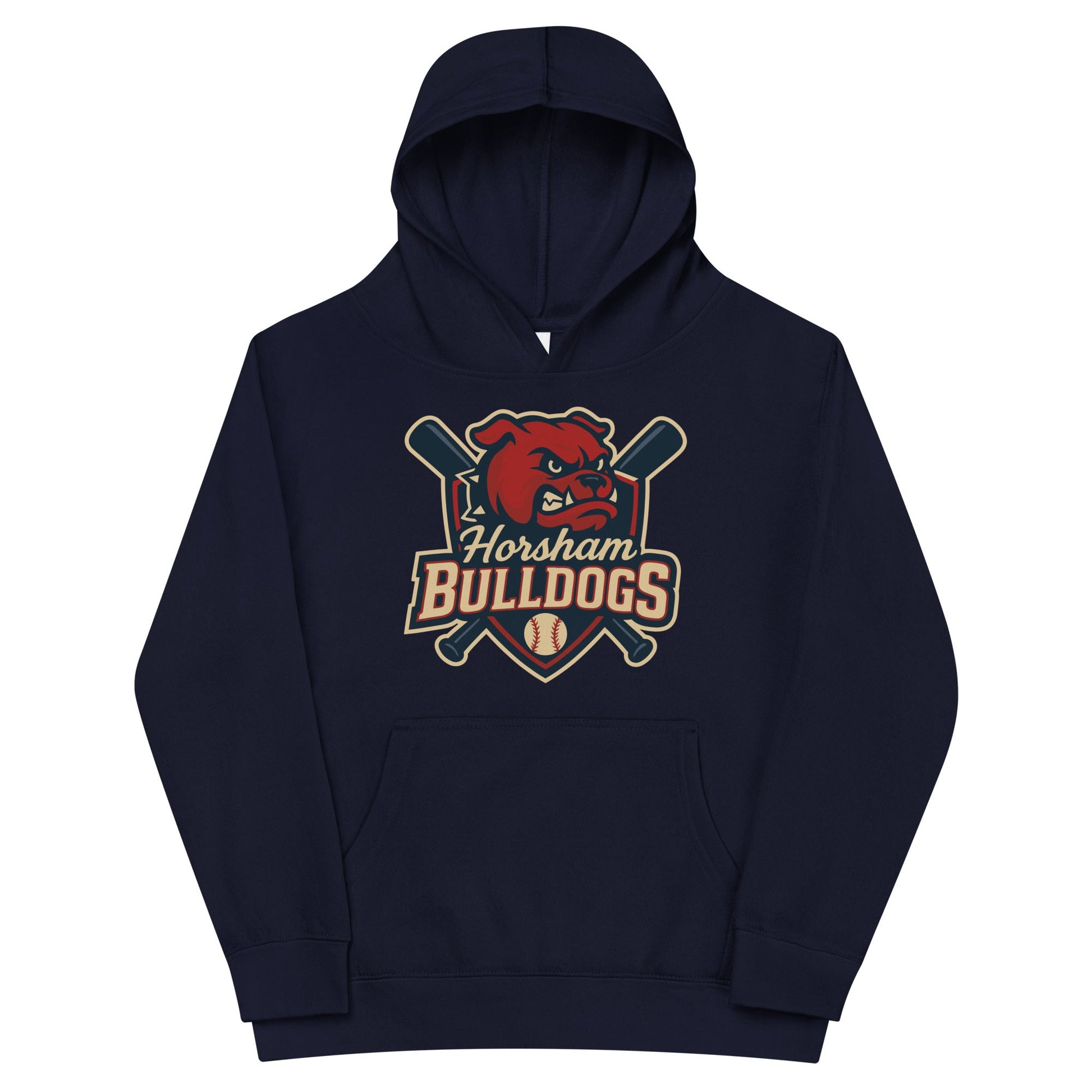 Performance | Youth Hoodie | Horsham Travel Baseball | Bulldogs Logo