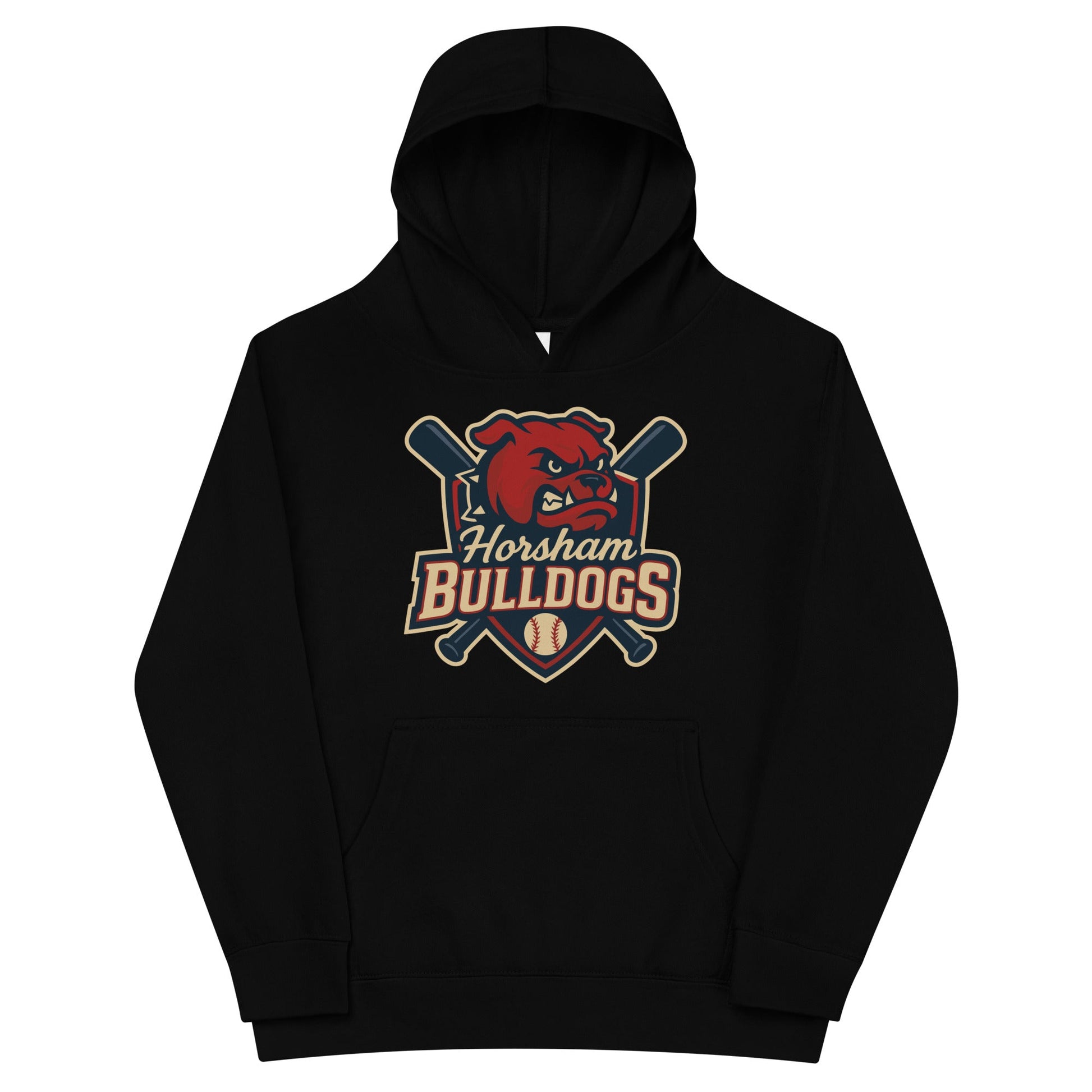 Performance | Youth Hoodie | Horsham Travel Baseball | Bulldogs Logo