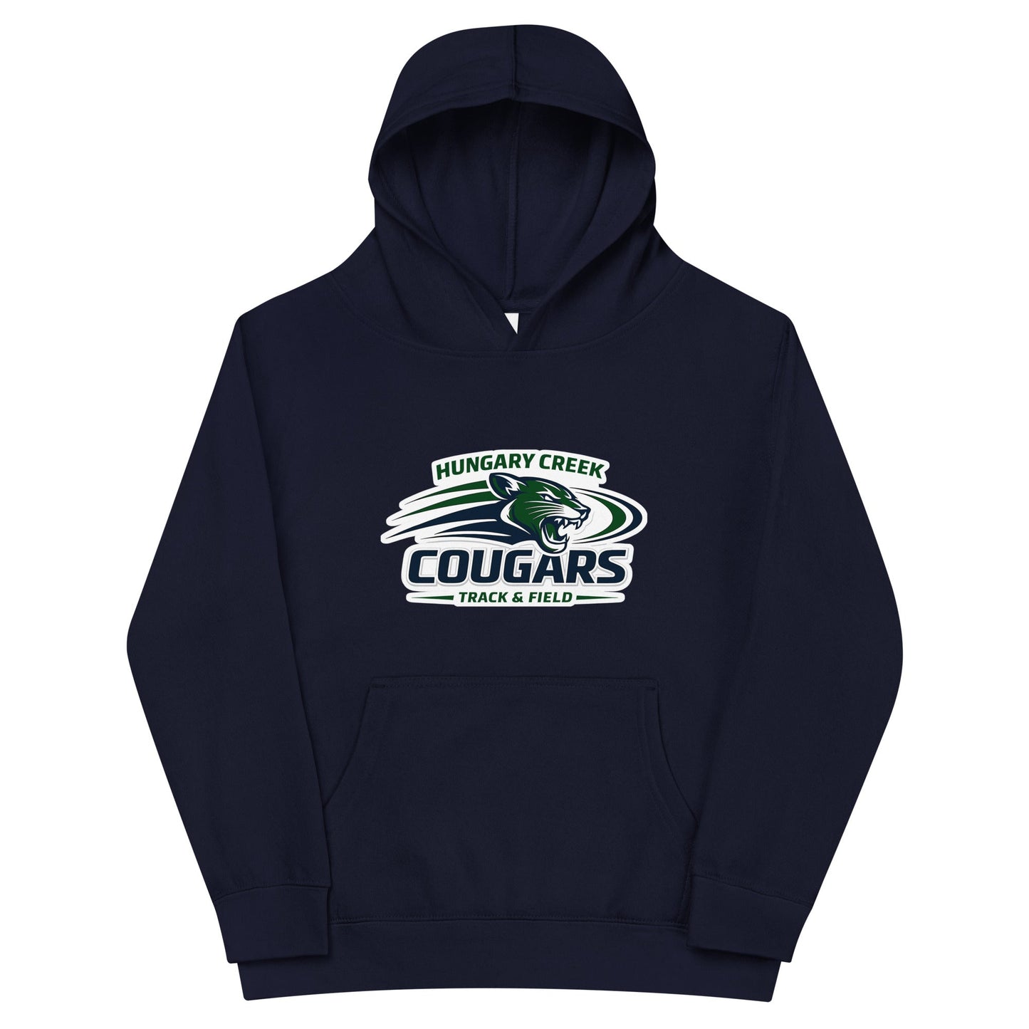 Performance | Youth Hoodie | Hungary Creek Cougar | Modern Icon Logo