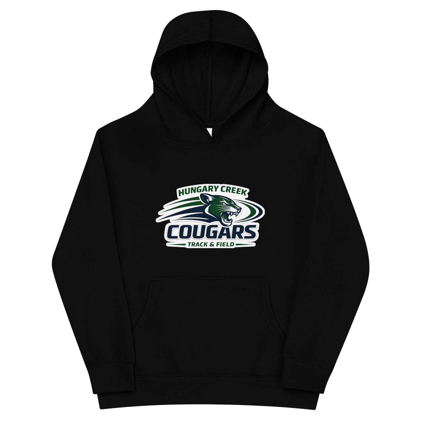 Performance | Youth Hoodie | Hungary Creek Cougar | Modern Icon Logo