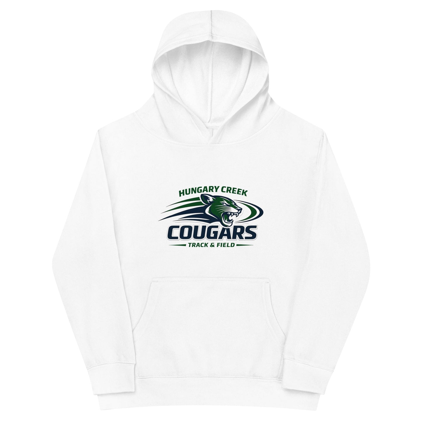 Performance | Youth Hoodie | Hungary Creek Cougar | Modern Icon Logo