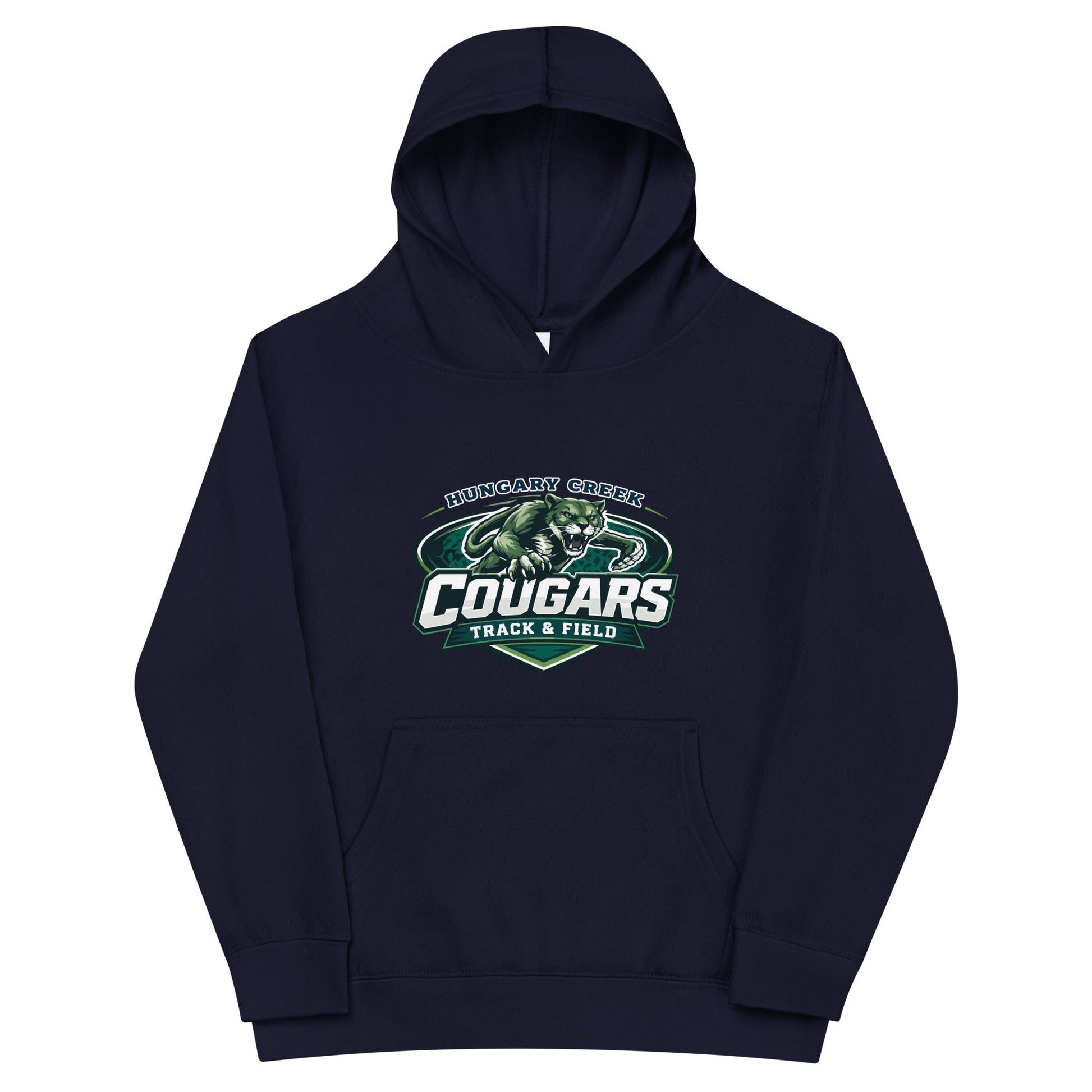 Performance | Youth Hoodie | Hungary Creek Cougar | Shield Logo
