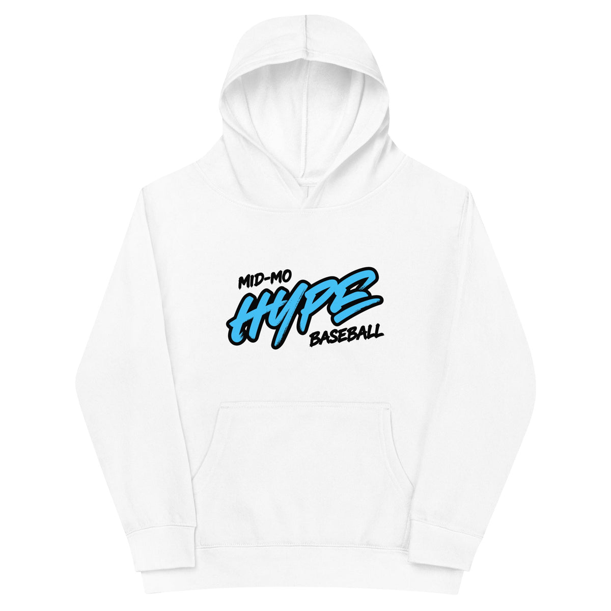 Performance | Youth Hoodie | Hype Baseball Club | Modern Script Logo