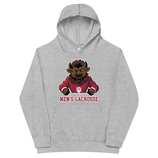 Performance | Youth Hoodie | Indiana University Lacrosse | Mascot Logo