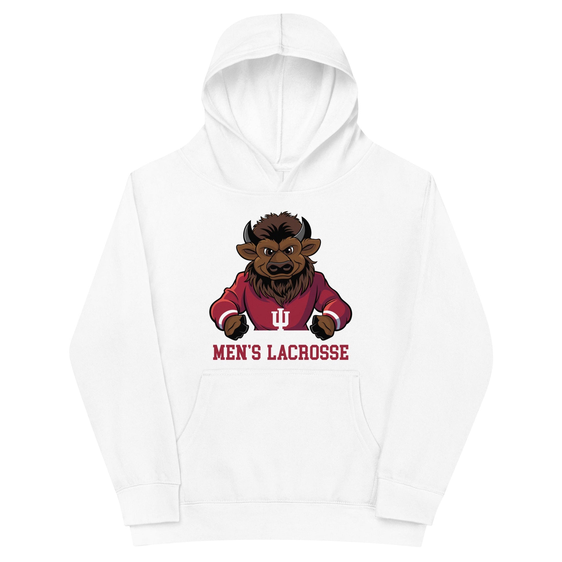 Performance | Youth Hoodie | Indiana University Lacrosse | Mascot Logo