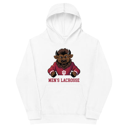 Performance | Youth Hoodie | Indiana University Lacrosse | Mascot Logo