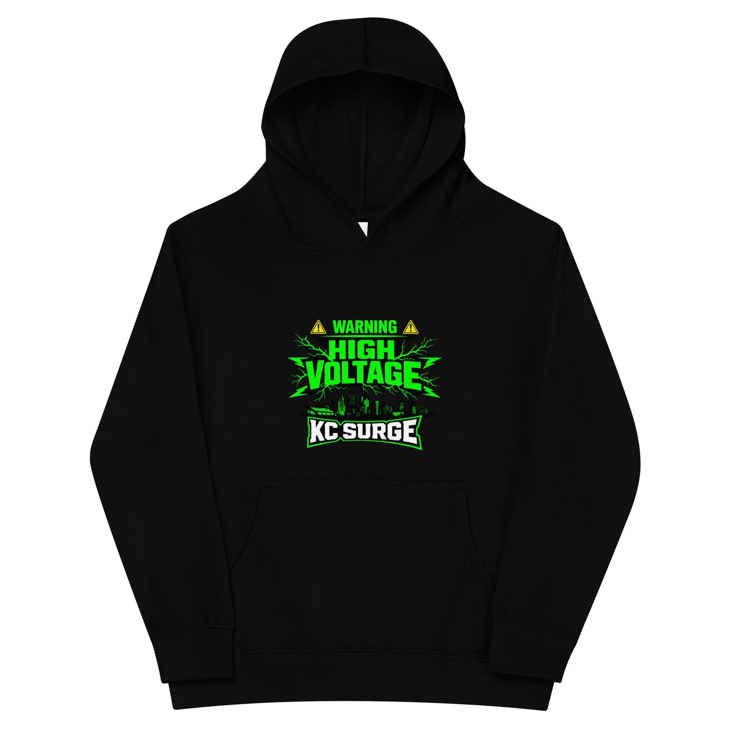 Performance | Youth Hoodie | Kansas City Surge | High Voltage Logo
