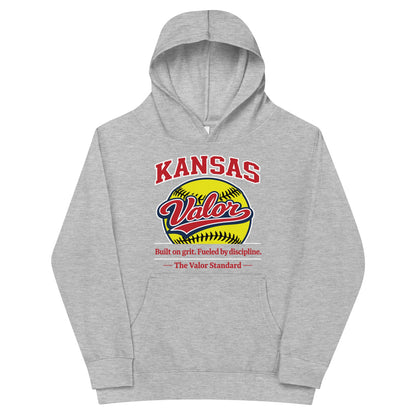 Performance | Youth Hoodie | Kansas Valor Fan Gear | The Standard Logo