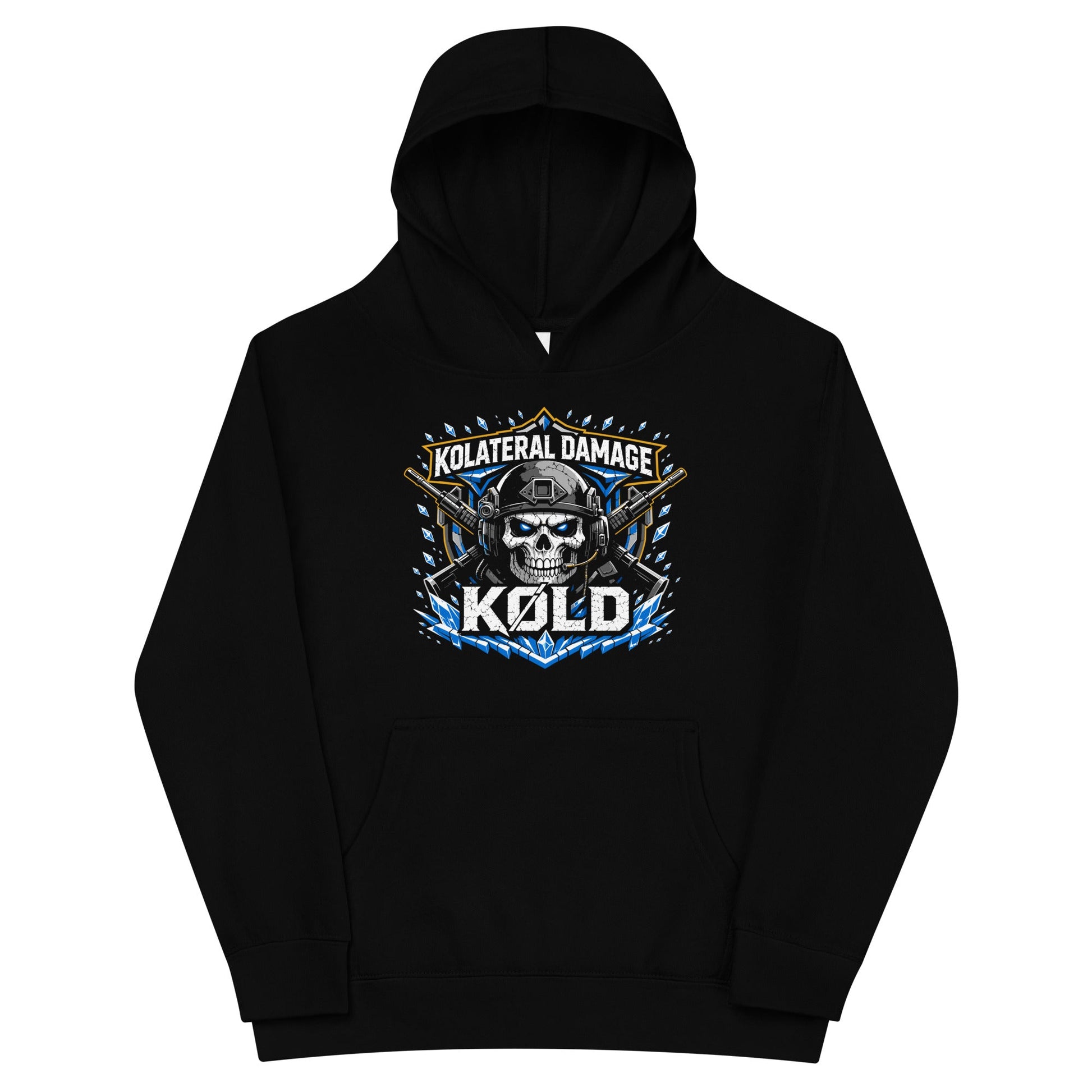 Performance | Youth Hoodie | Kolateral Damage E-Sports | Emblem Logo
