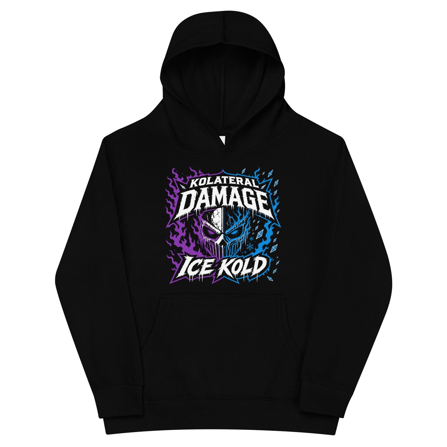 Performance | Youth Hoodie | Kolateral Damage E-Sports | Ice Kold Crest Logo