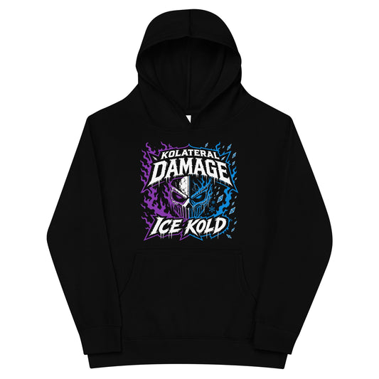 Performance | Youth Hoodie | Kolateral Damage E-Sports | Ice Kold Crest Logo
