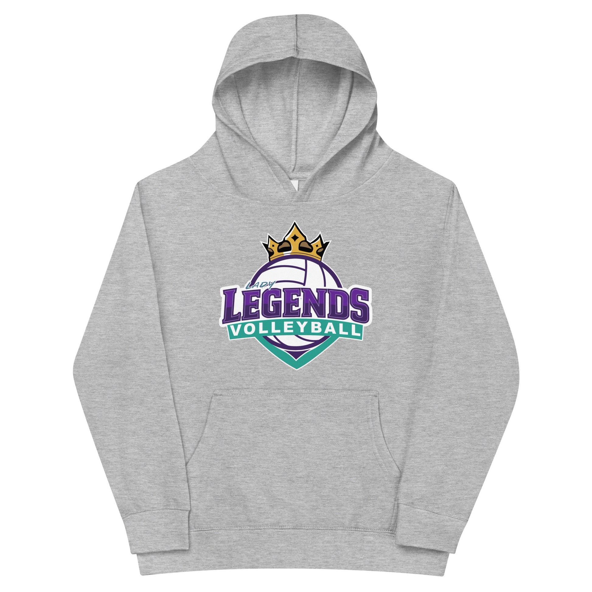 Performance | Youth Hoodie | Lady Legends Volleyball | Crown Logo