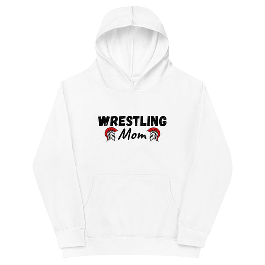 Performance | Youth Hoodie | Lafayette Warrior Youth Wrestling | Mom Emblem Logo