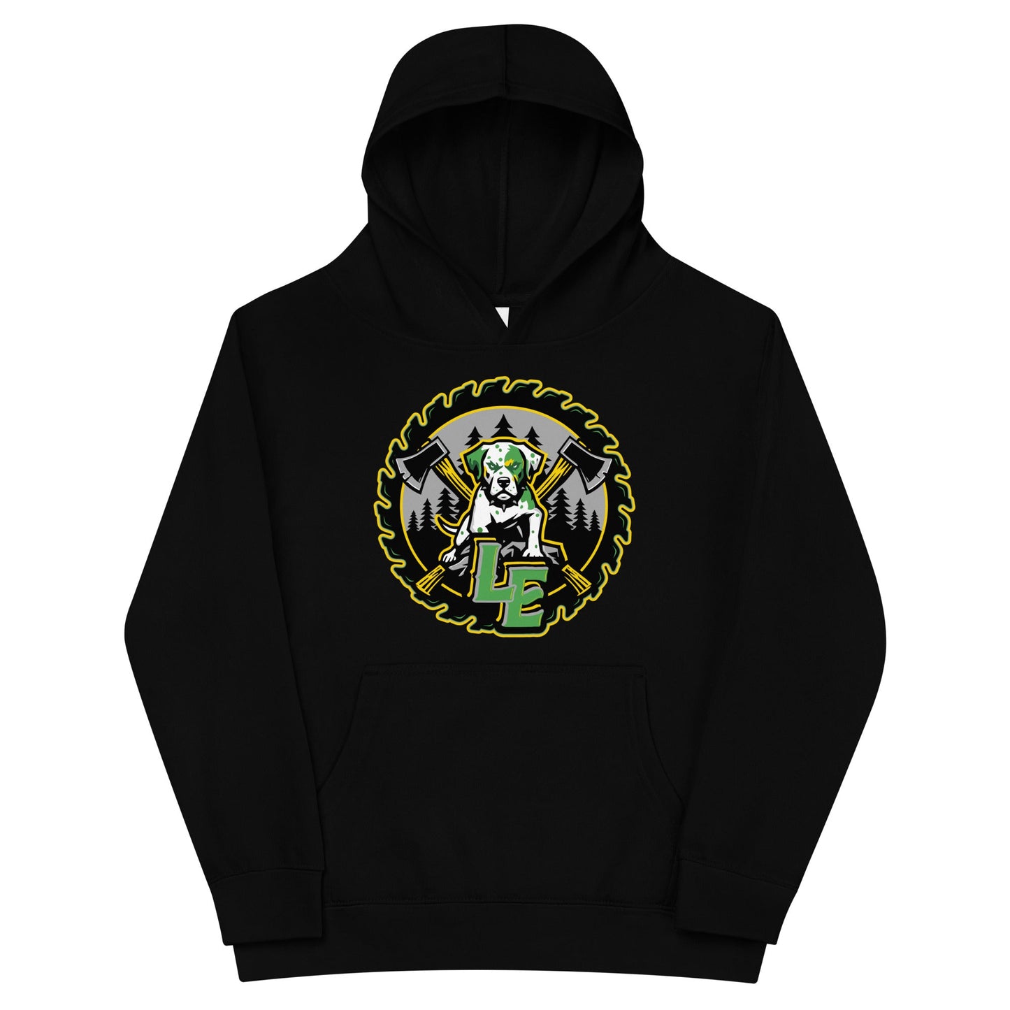 Performance | Youth Hoodie | Lake Erie Power Pines | Saw Logo