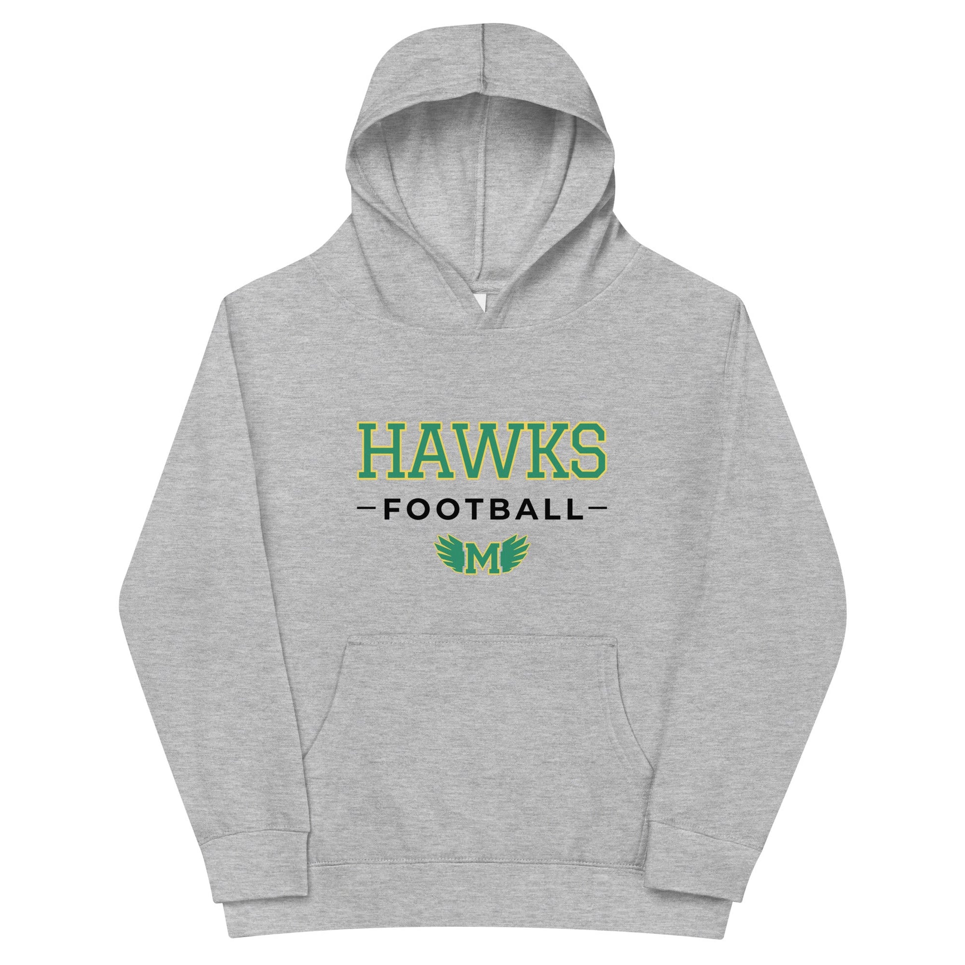 Performance | Youth Hoodie | Lake Minneola Hawks Football | Mark Logo