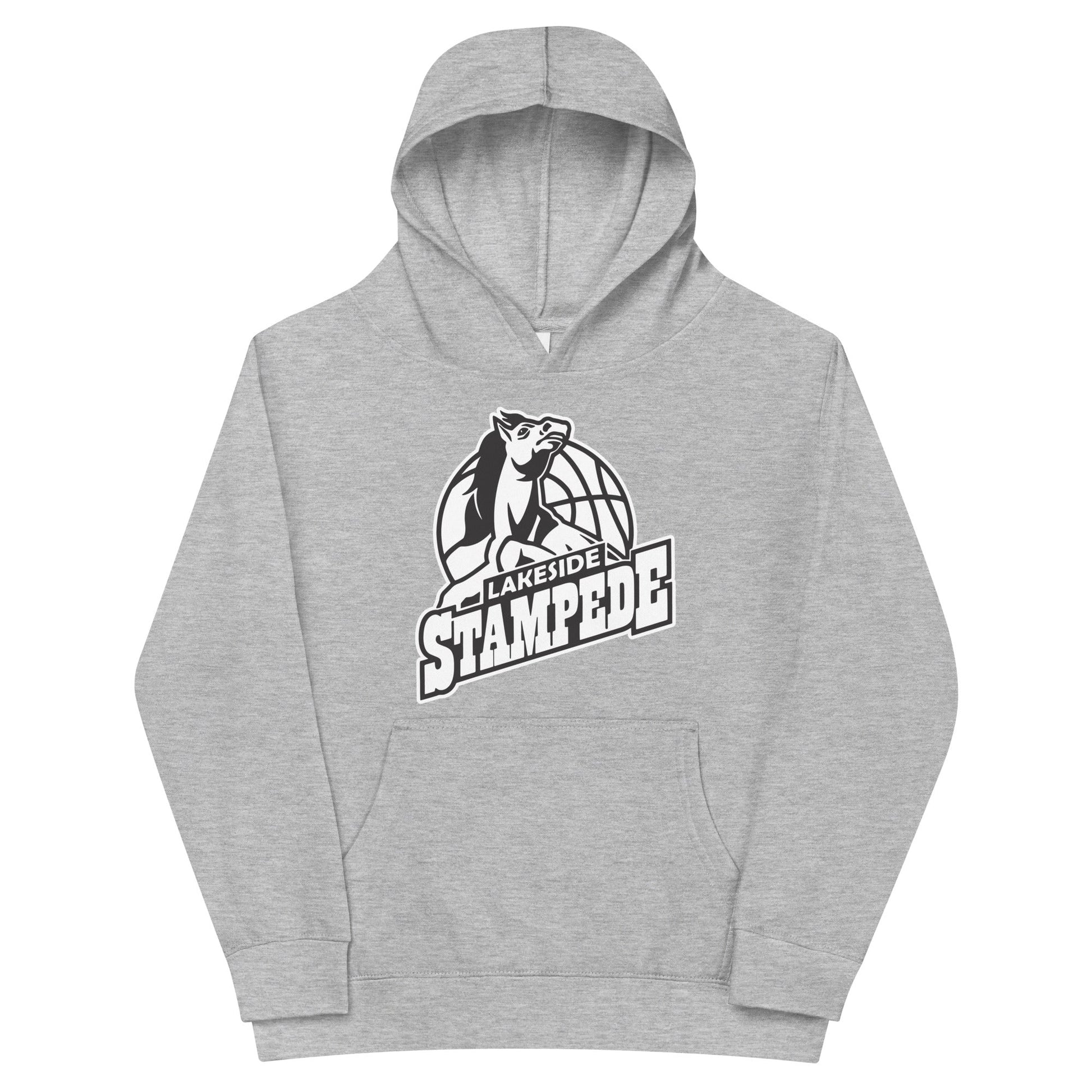 Performance | Youth Hoodie | Lakeside Stampede | Basketball Mascot Logo