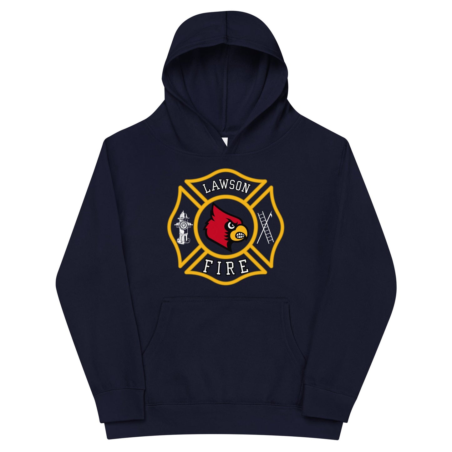 Performance | Youth Hoodie | Lawson Fire Department | Crest Logo