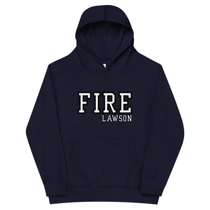 Performance | Youth Hoodie | Lawson Fire Department | Script Logo