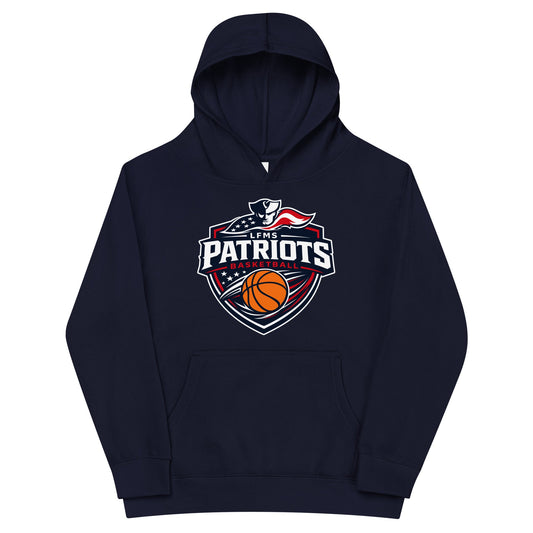 Performance | Youth Hoodie | LFMS Athletics | Patriots Basketball Logo