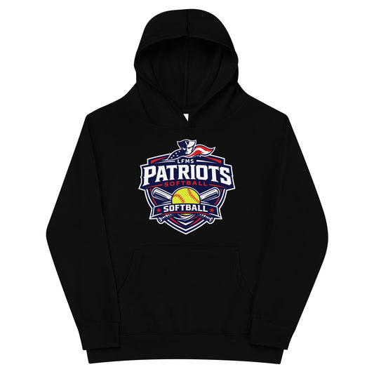 Performance | Youth Hoodie | LFMS Athletics | Patriots Softball Logo