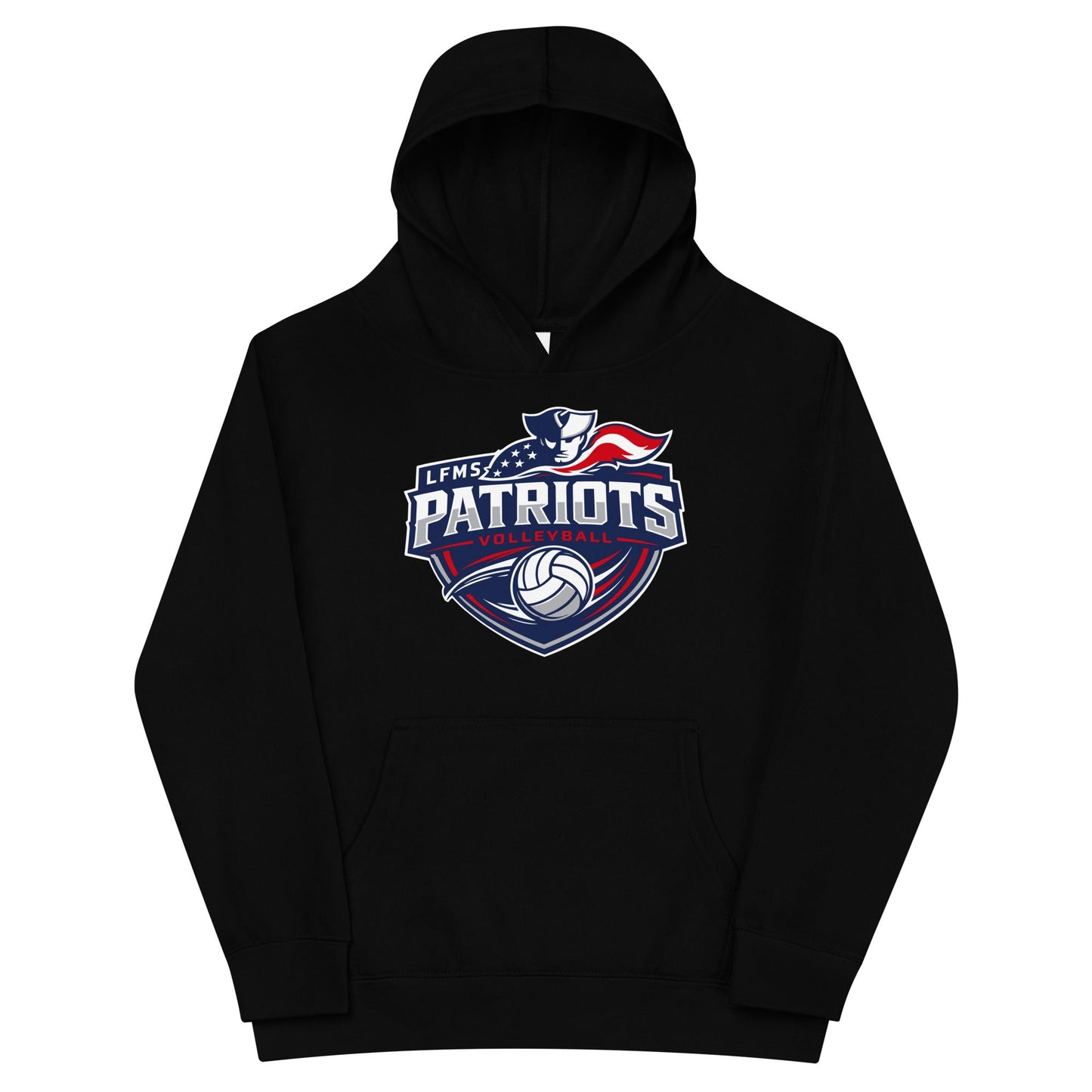 Performance | Youth Hoodie | LFMS Athletics | Patriots Volleyball Logo