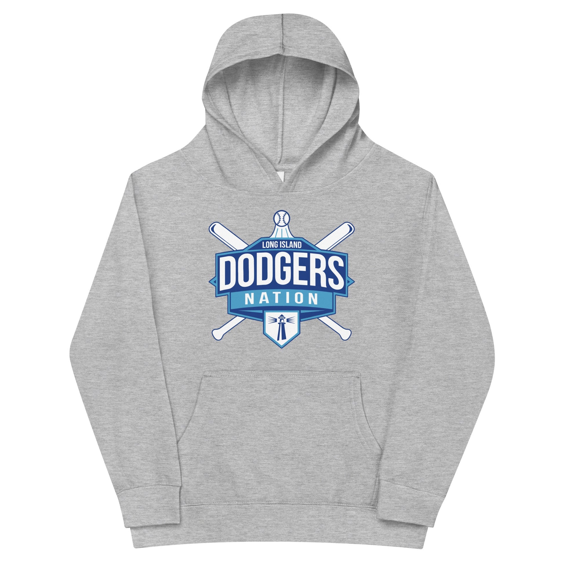 Performance | Youth Hoodie | LI Dodgers Nation | Varsity Crest Logo