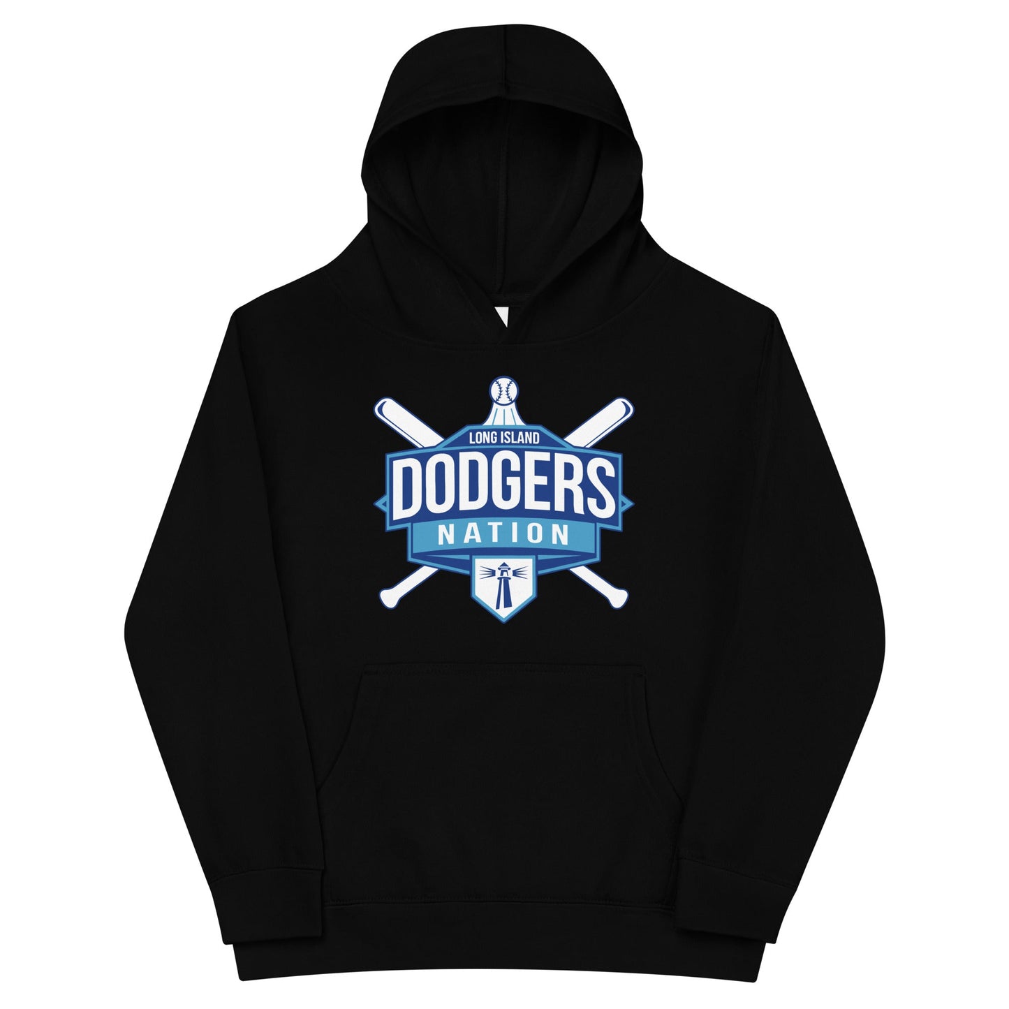 Performance | Youth Hoodie | LI Dodgers Nation | Varsity Crest Logo