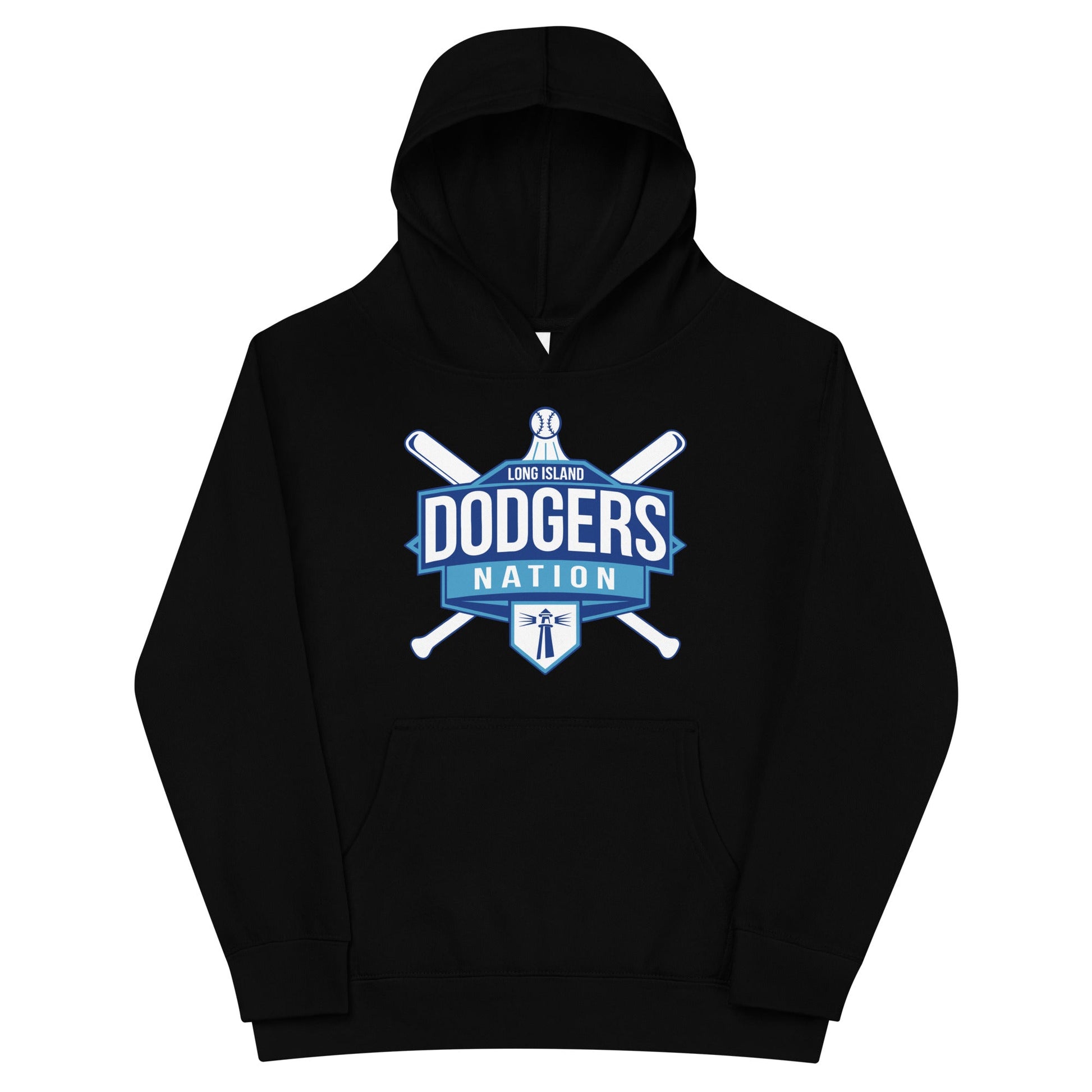 Performance | Youth Hoodie | LI Dodgers Nation | Varsity Crest Logo