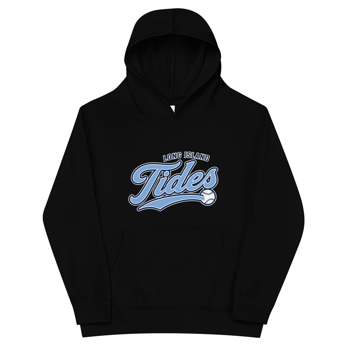 Performance | Youth Hoodie | Long Island Tides Baseball | Athletics Logo