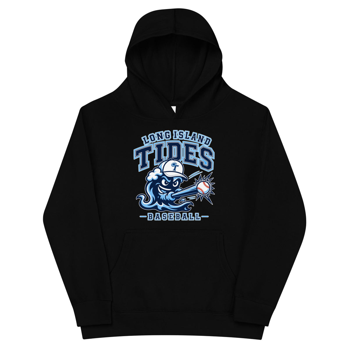 Performance | Youth Hoodie | Long Island Tides Baseball | Valor Logo
