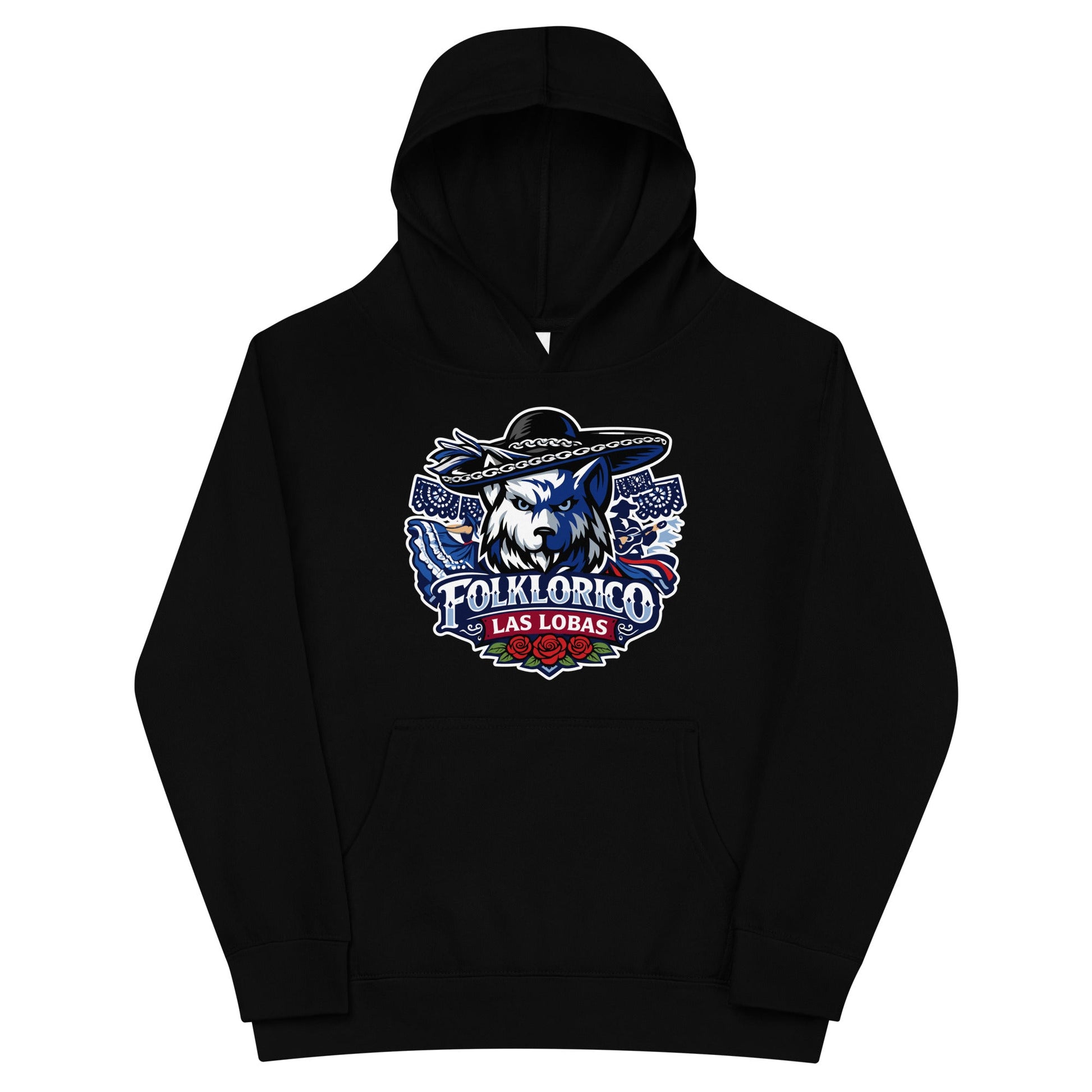 Performance | Youth Hoodie | Los Lobitos | Las Lobas Logo